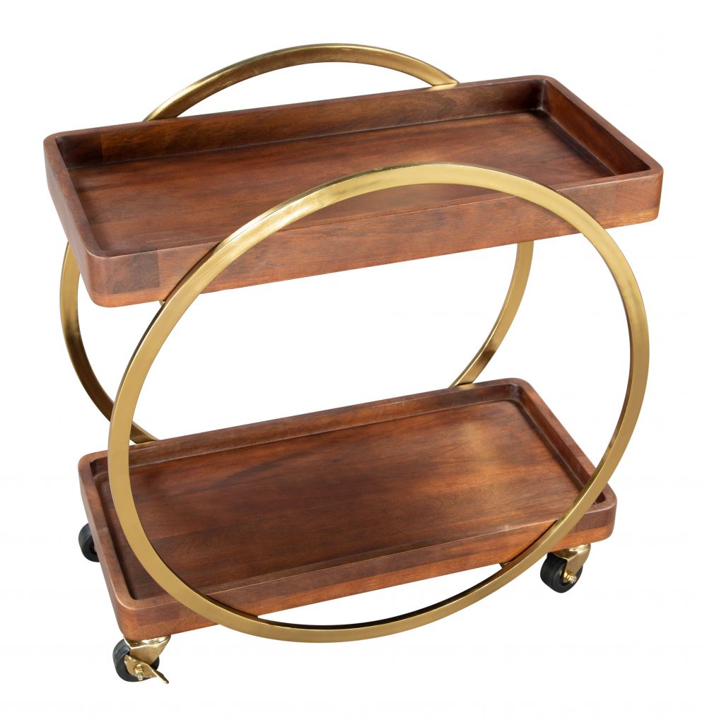 Bar Cart Brown