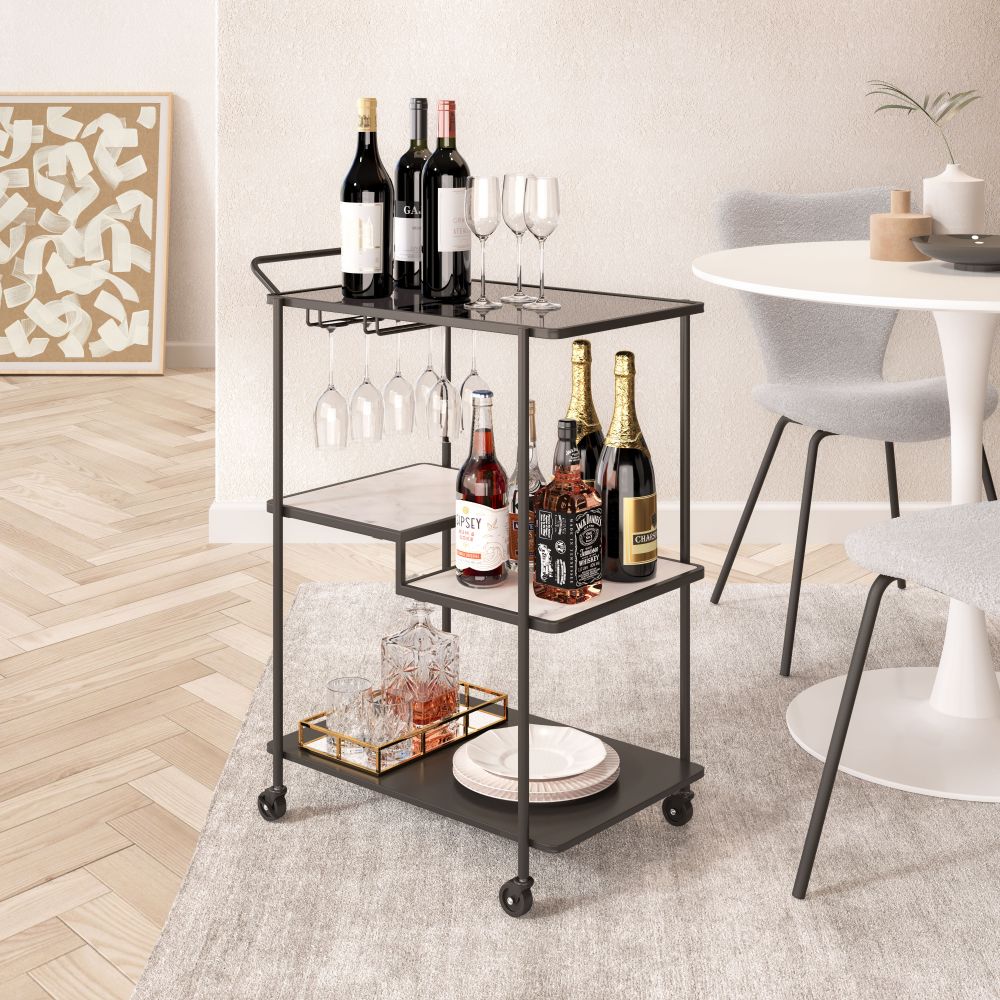 Bar Cart Charcoal