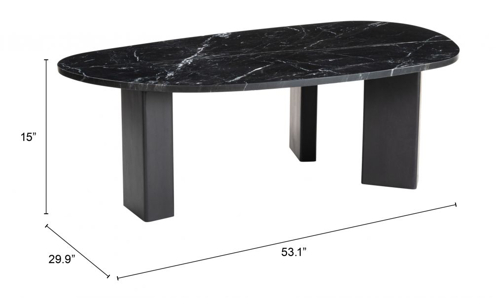 Coffee Table Black - Aberdeen