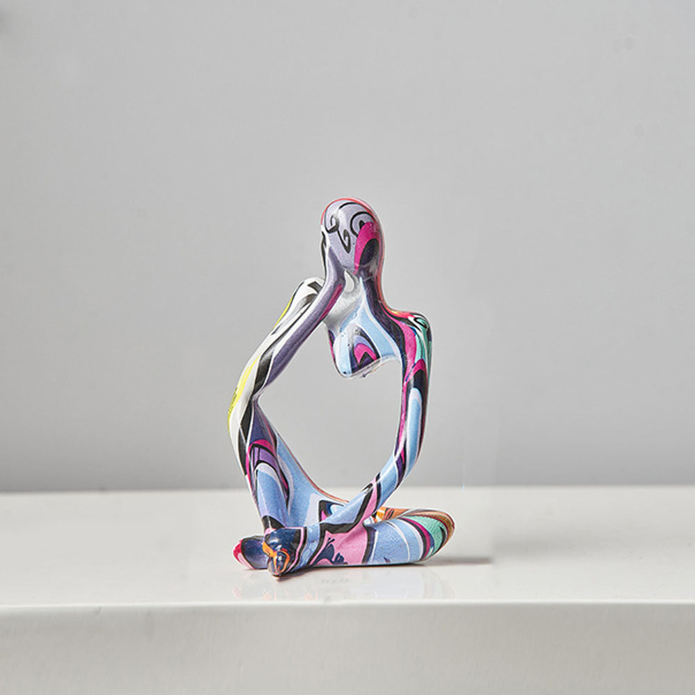 Abstract Graffiti Resin Sculpture - Goraya Nesting