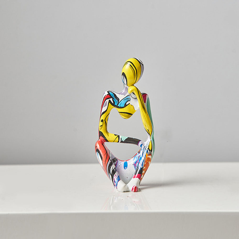 Abstract Graffiti Resin Sculpture - Goraya Nesting