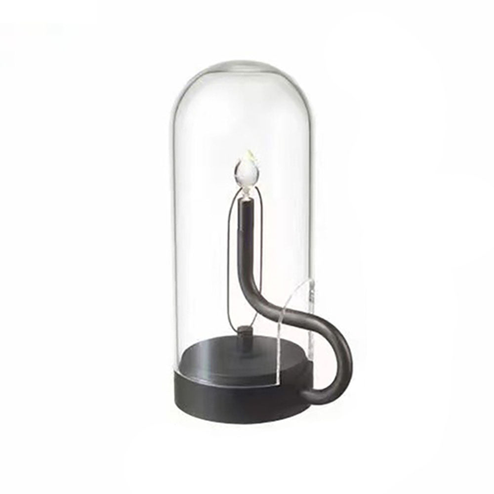 LED Table Lamp with Aluminum and Glass Design - Goraya Nesting