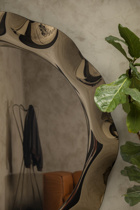Dorian Round Mirror