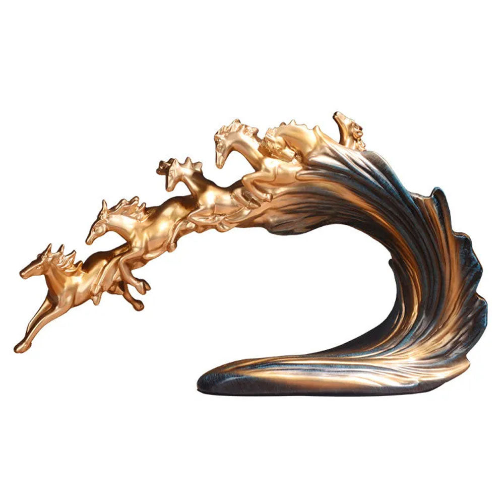 Deena Resin Horse Figurine Table Decor - Goraya Nesting