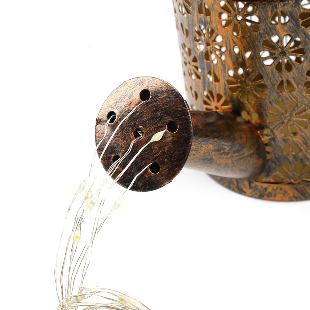 LED Solar Waterfall - Bronze - Goraya Nesting