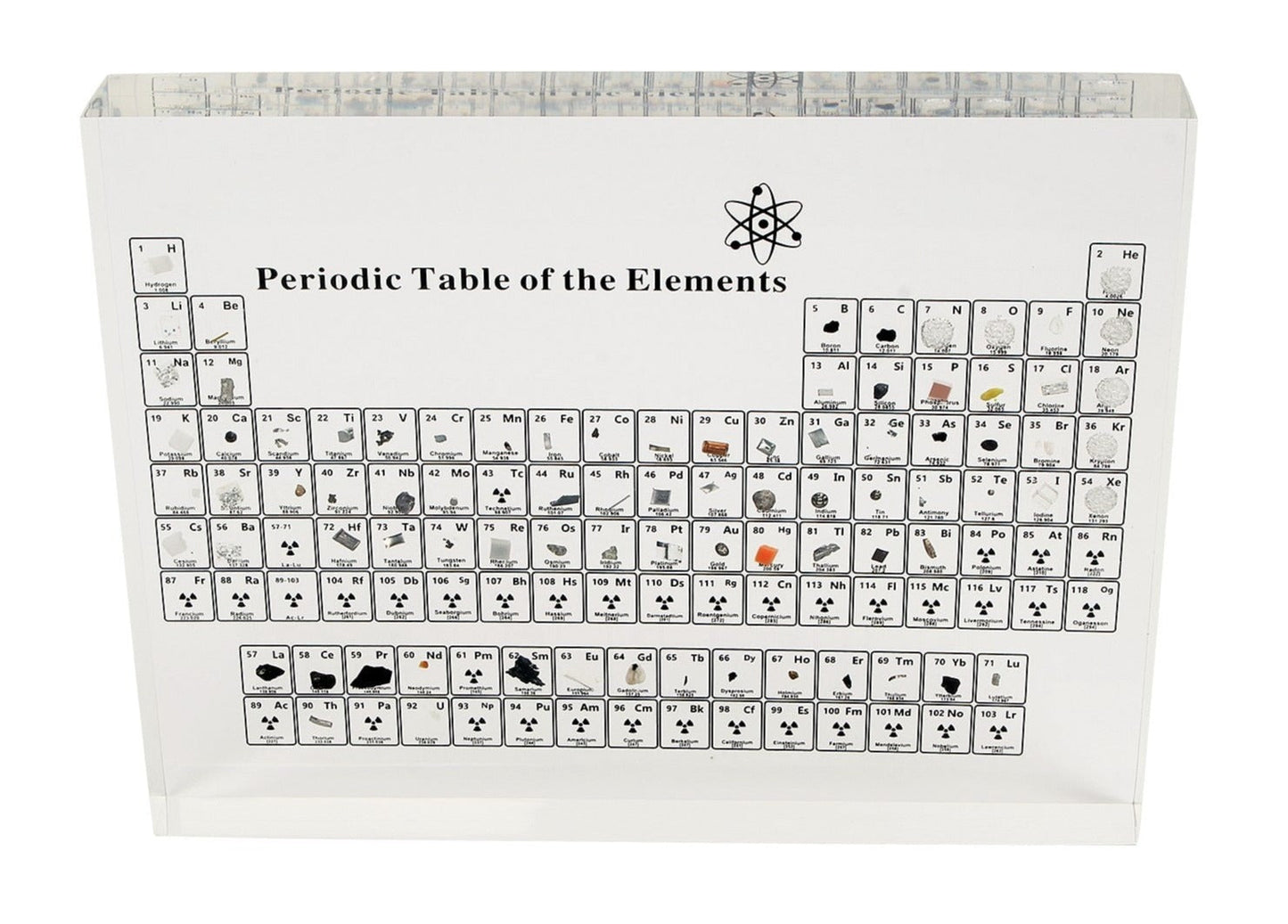 Elemental Elegance Acrylic Periodic Table Ornament - Goraya Nesting