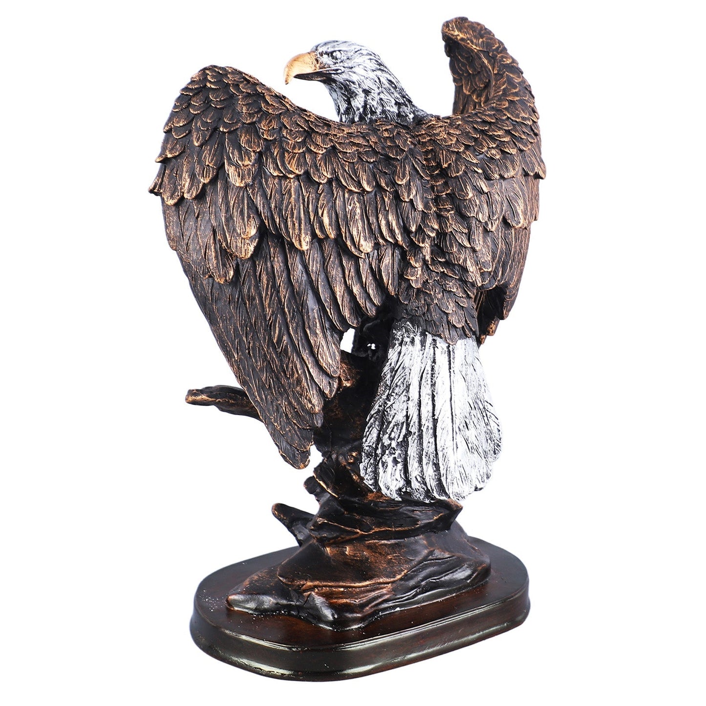 Vintage Resin Eagle Sculpture - Goraya Nesting