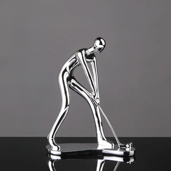 The Athlete's Dynamic Victory Sculpture - Goraya Nesting