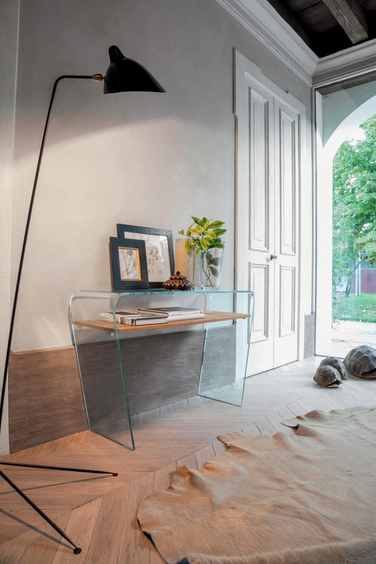 Altamura Glass Console Table