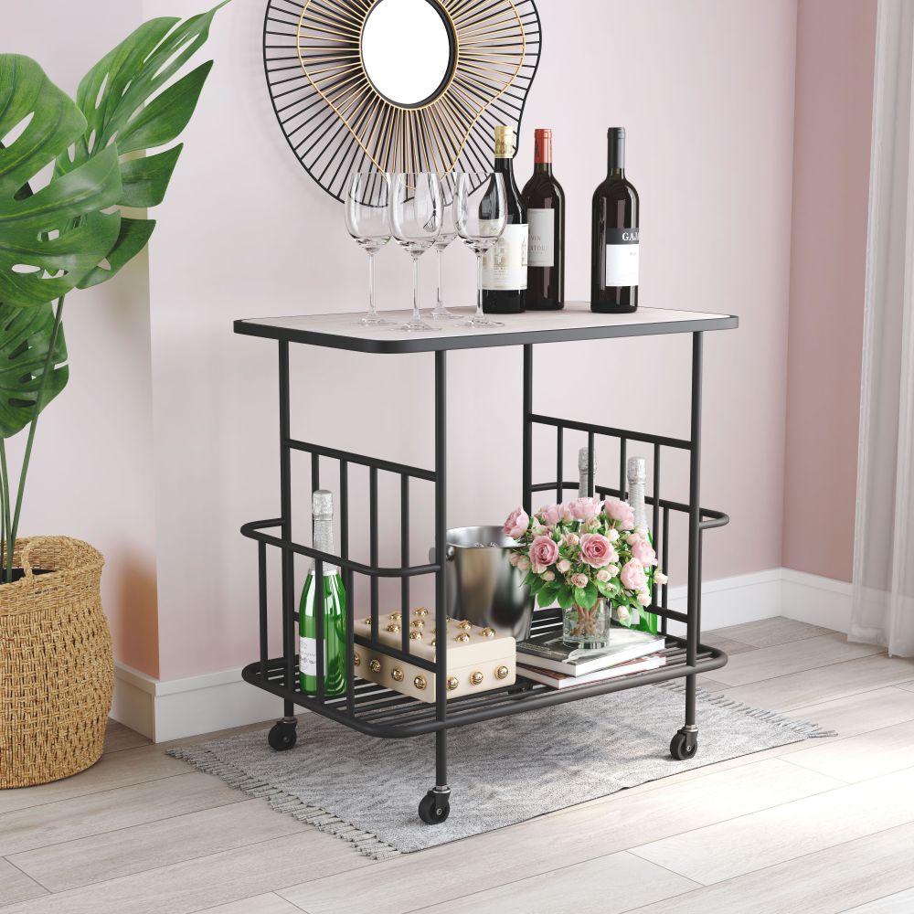 Bar Cart Black