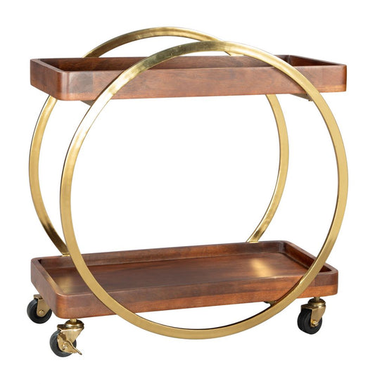 Bar Cart Brown
