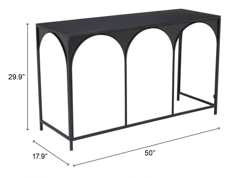 Console Table Black - Loriet