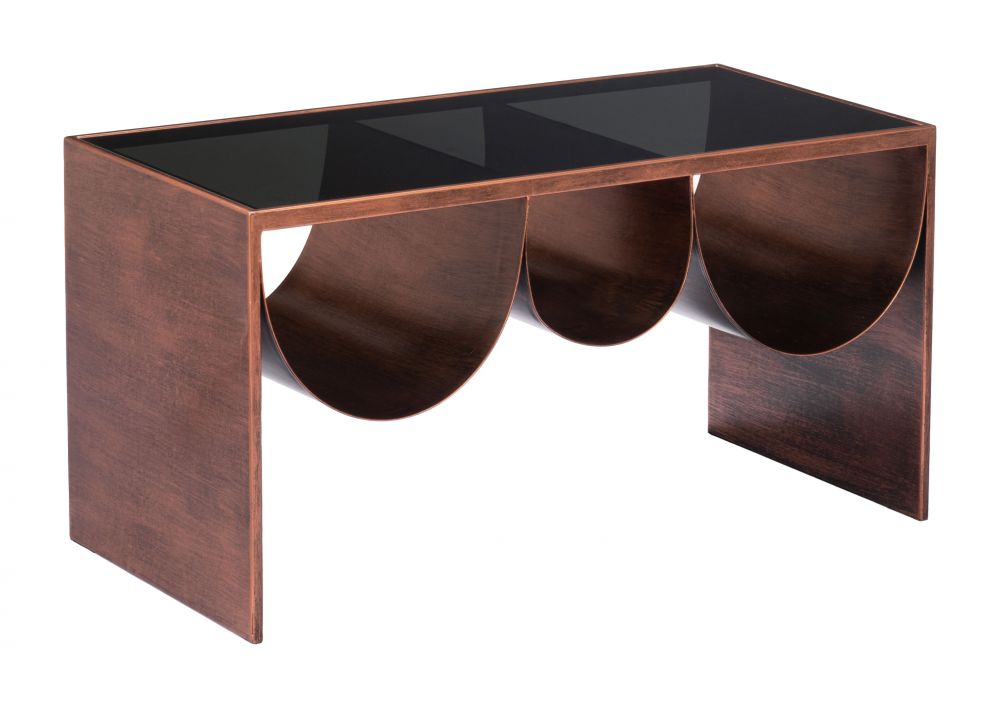 Coffee Table Copper & Black - Aveiro