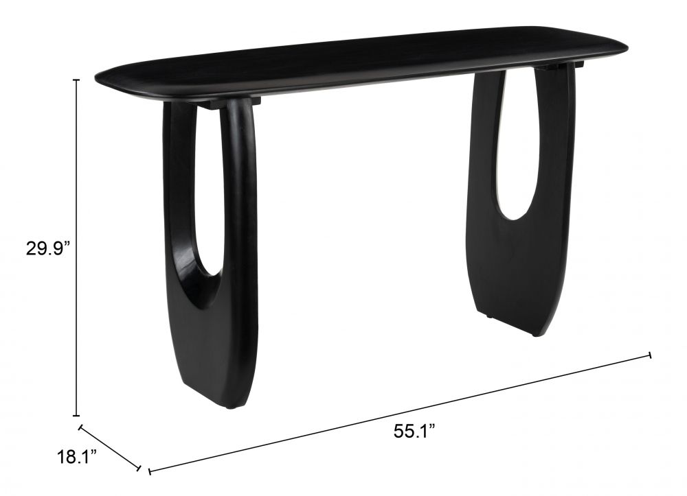 Console Table Black - Arasan