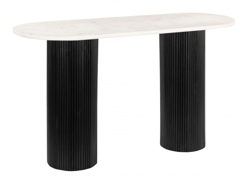 Console Table White & Black - Izola