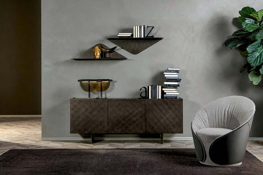 Coated 3 door Sideboard