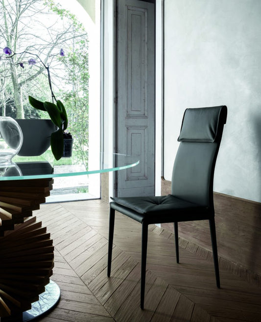 Adria Chrome Chair - Set of 2