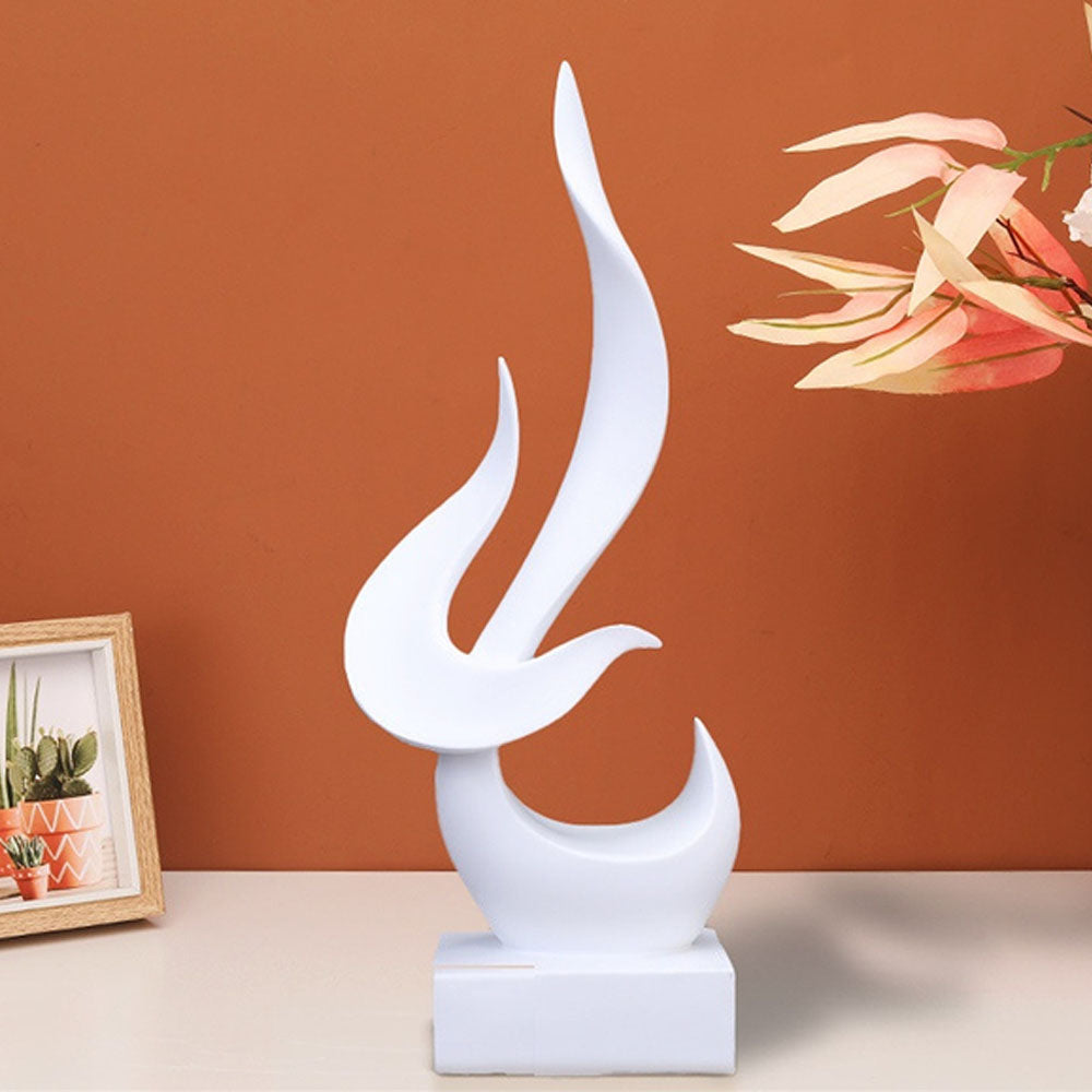 Abstract Luminous Resin Flame Bird Ornament - Goraya Nesting 