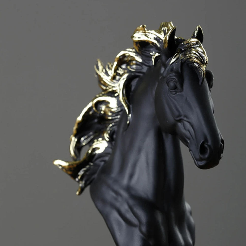 Black Retro Chessmen Ornaments Accent Pieces  - Goraya Nesting 