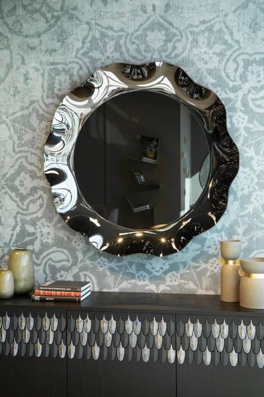 Dorian Round Mirror