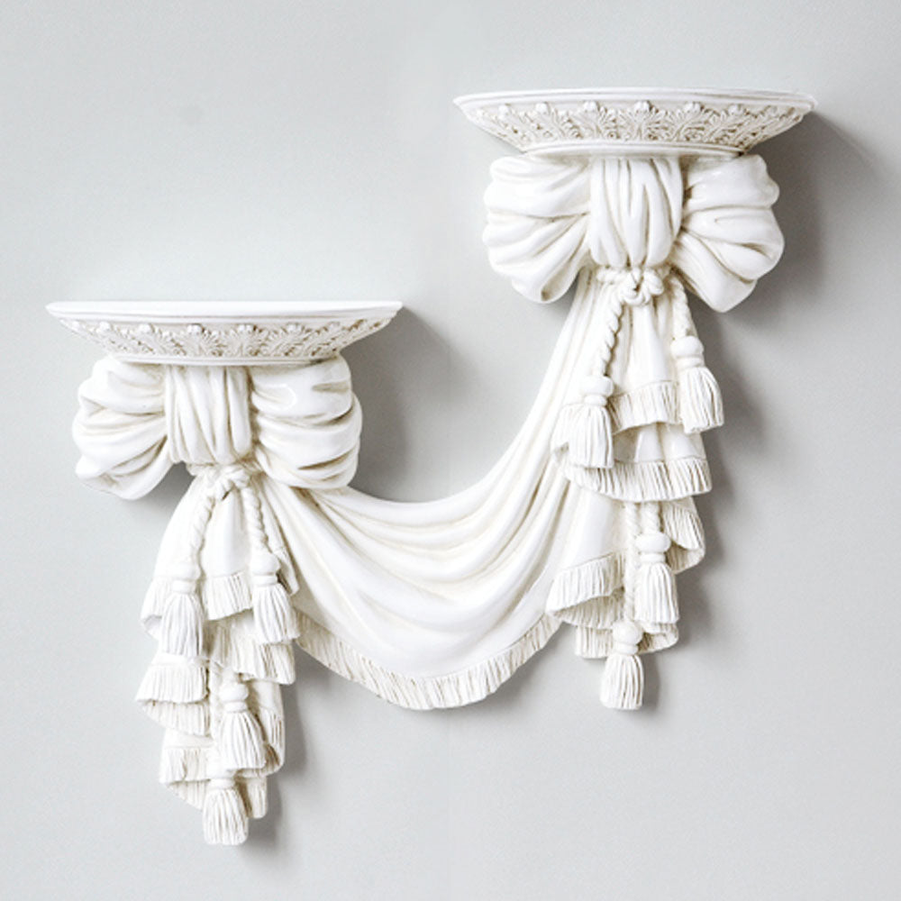 European-Style Hanging Resin Mural Shelves - Goraya Nesting 