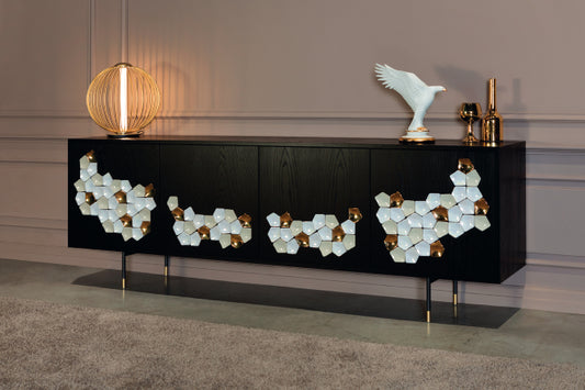Gaudi 4 Door Sideboard