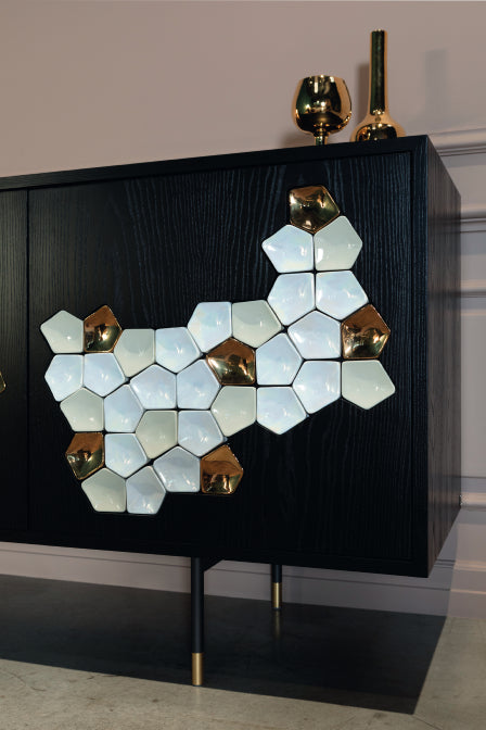 Gaudi 4 Door Sideboard