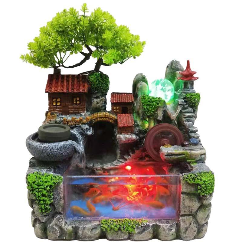 Rockery Waterscape Fish Tank Fountain