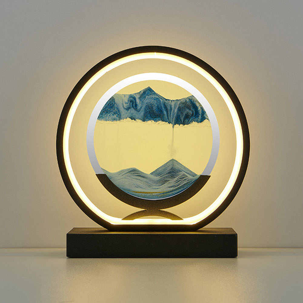 LED Sand Art Hourglass - Blue - Goraya Nesting 