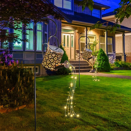 LED Solar Waterfall - Bronze - Goraya Nesting
