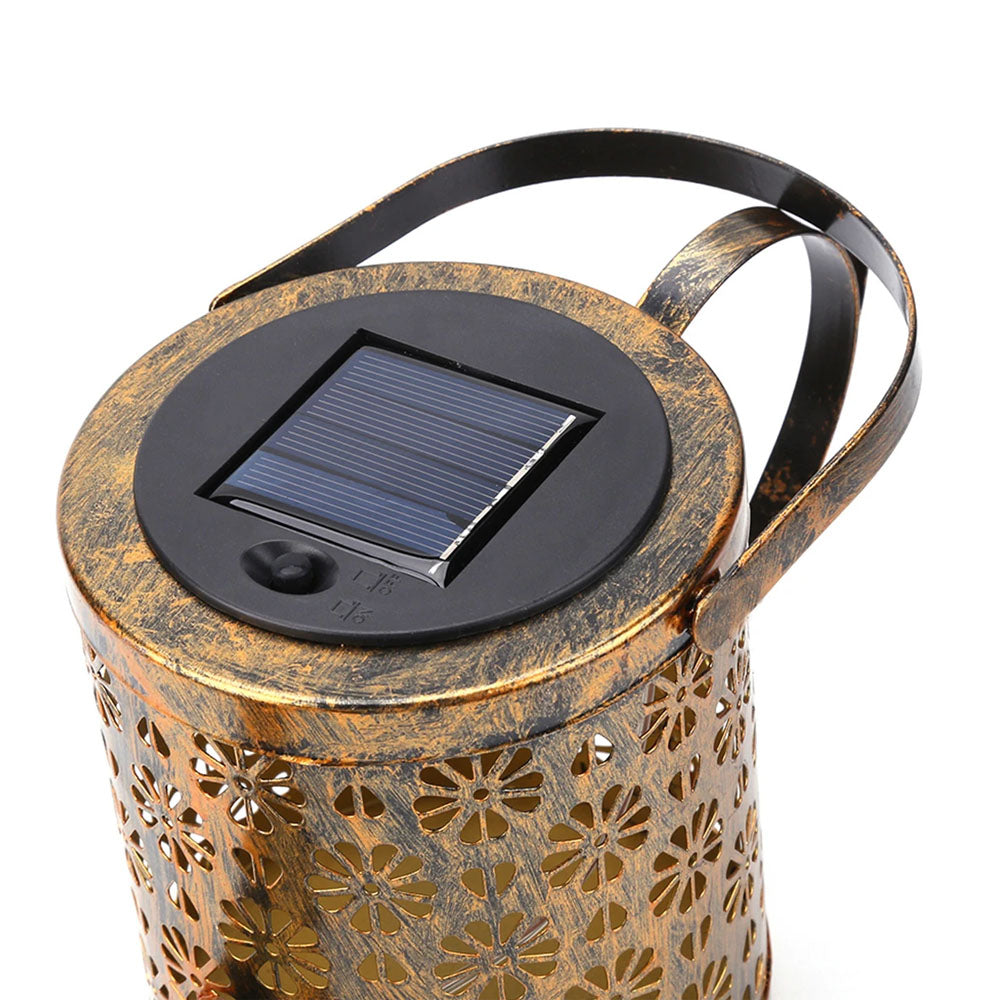 LED Solar Waterfall - Bronze - Goraya Nesting 