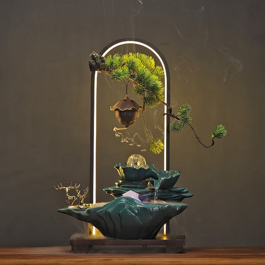 Luck Flowing Water Fountain Humidifier - Goraya Nesting 