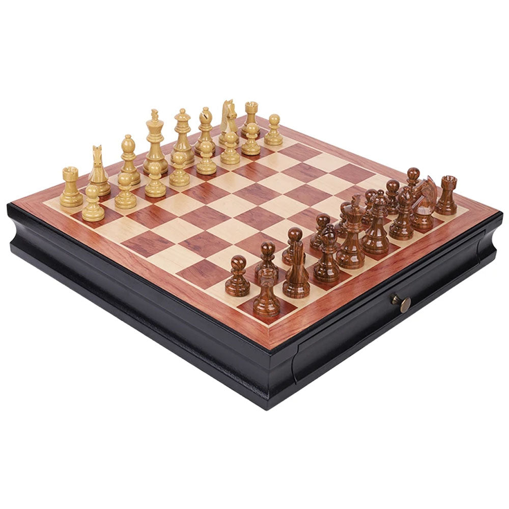 Magneti Chess Set With Drawer - Goraya Nesting 