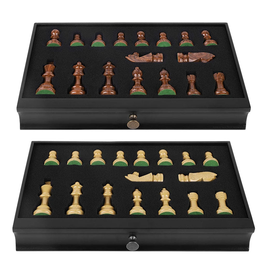 Magneti Chess Set With Drawer - Goraya Nesting 