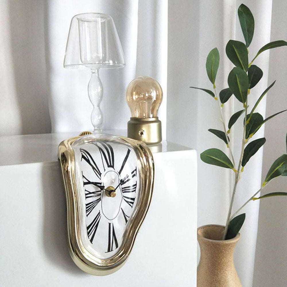 Melting Twisted Table Clock - Goraya Nesting 
