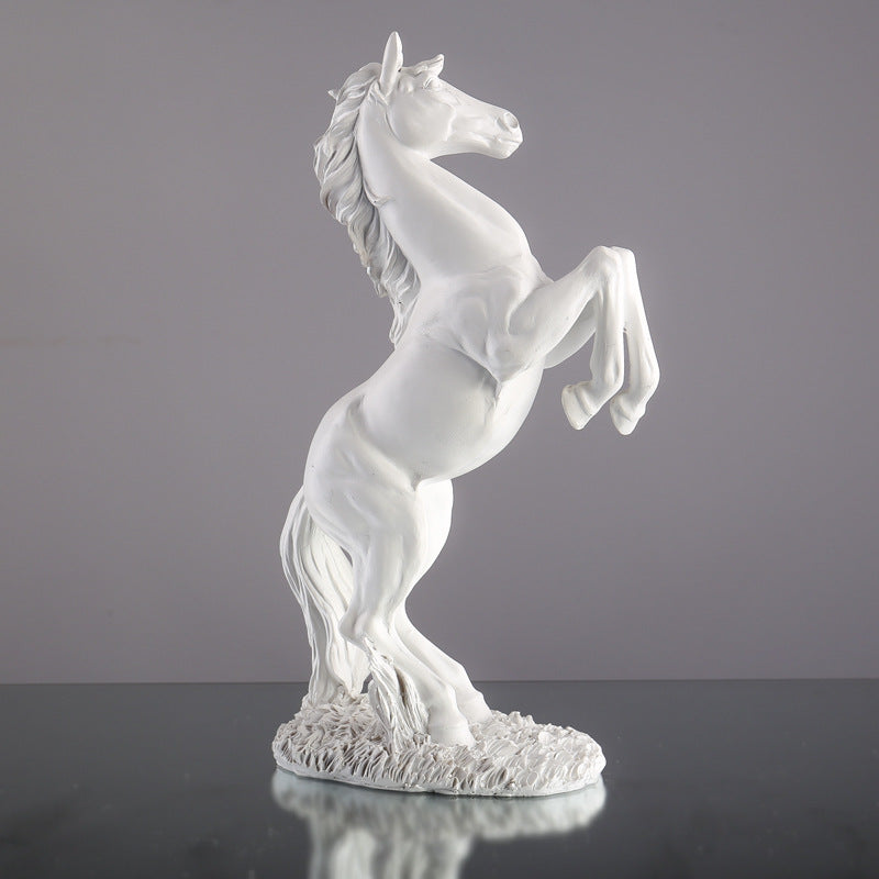Nordic Resin Horse Figurine - Goraya Nesting 