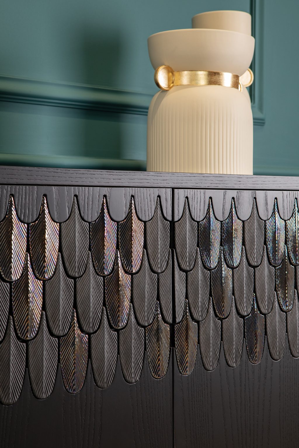 Plume 4 Door Sideboard