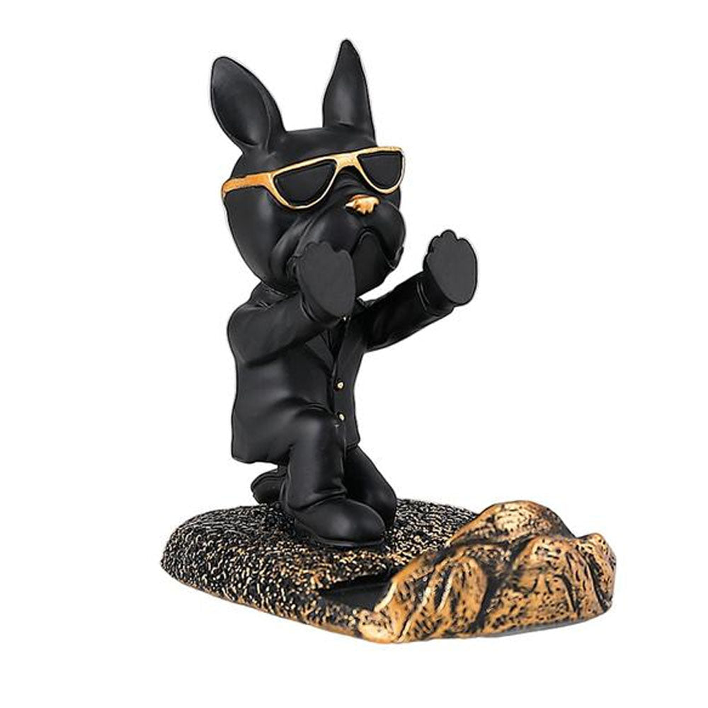Puppy Dog Resin Mobile Holder Figurine Ornament - Goraya Nesting 