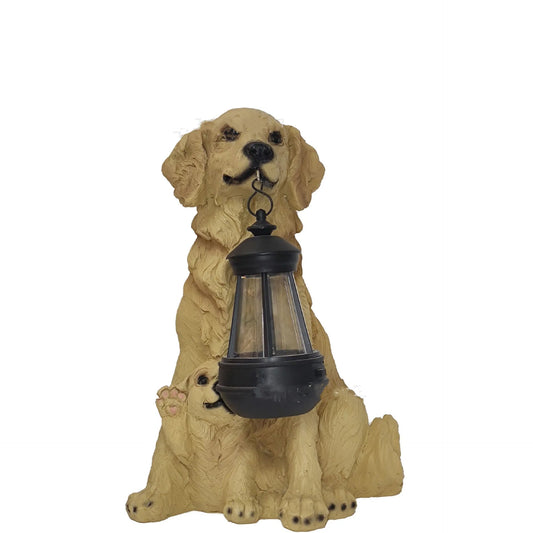 Solar Dog Statue Garden Light - Goraya Nesting 