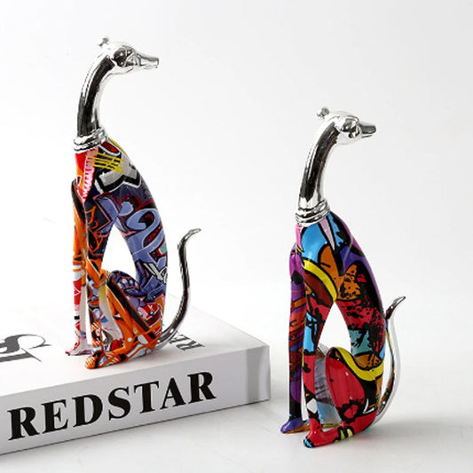 Stylo Doberman Animal Squat Ornament - Goraya Nesting 